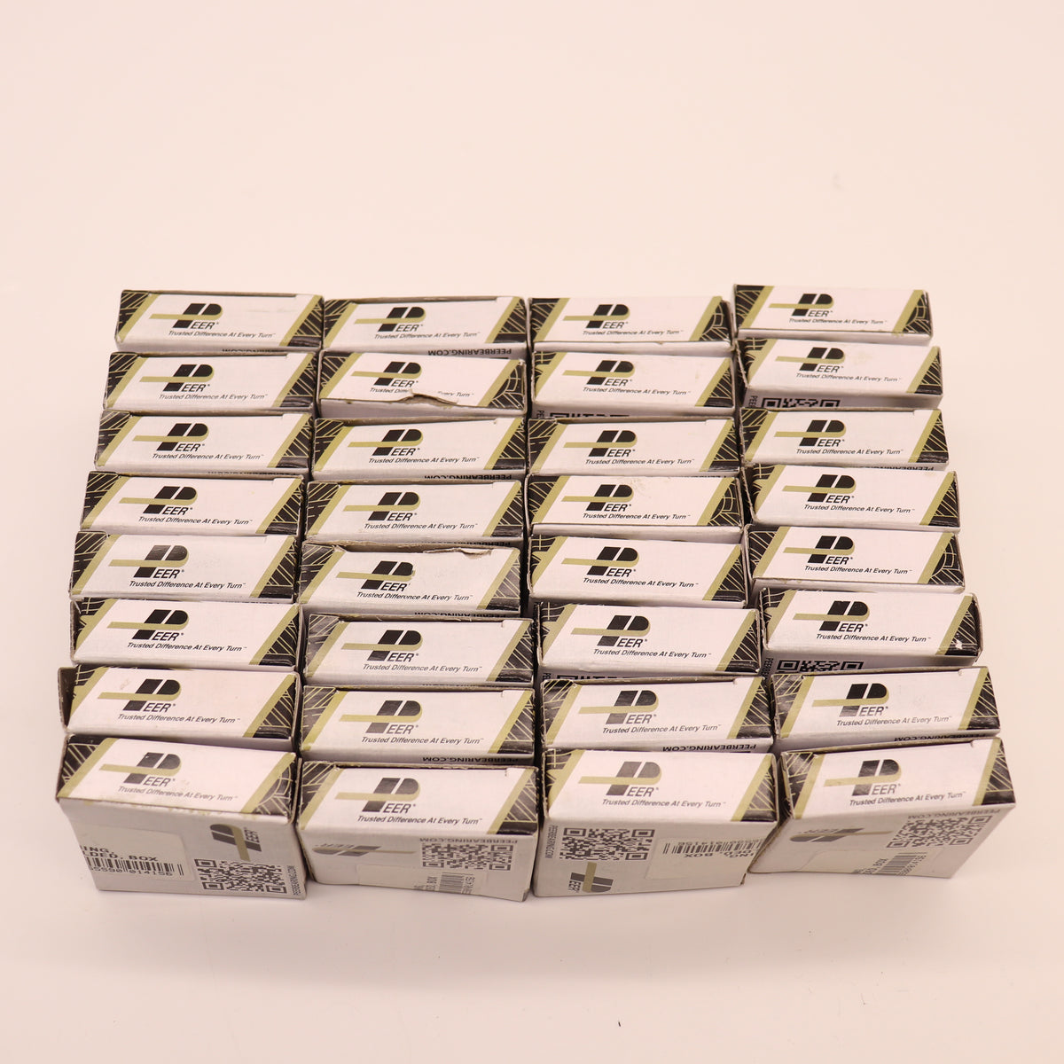 Lot of (32) Peer 3/8" Bore Radial Shielded Ball Bearings 1604-ZZ 1604ZZ