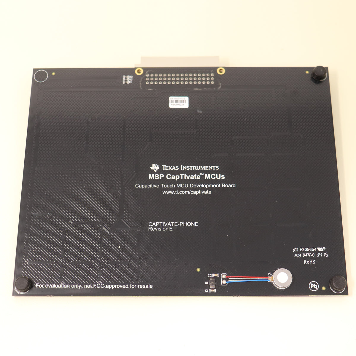 Texas Instruments TI MSP CapTIvate MCUs CAPTIVATE-PHONE Rev E Capacitive Touch Development Board