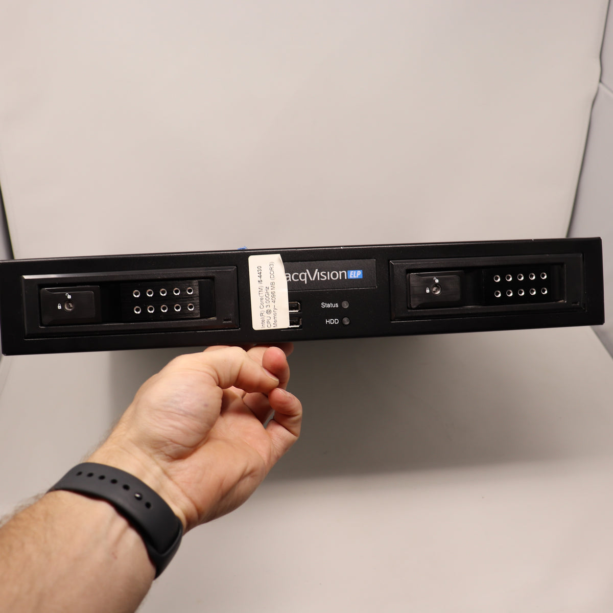 exacqVision ELP Network Video Recorder System 8TB 10 Lic IP10-08T-ELPR-P1