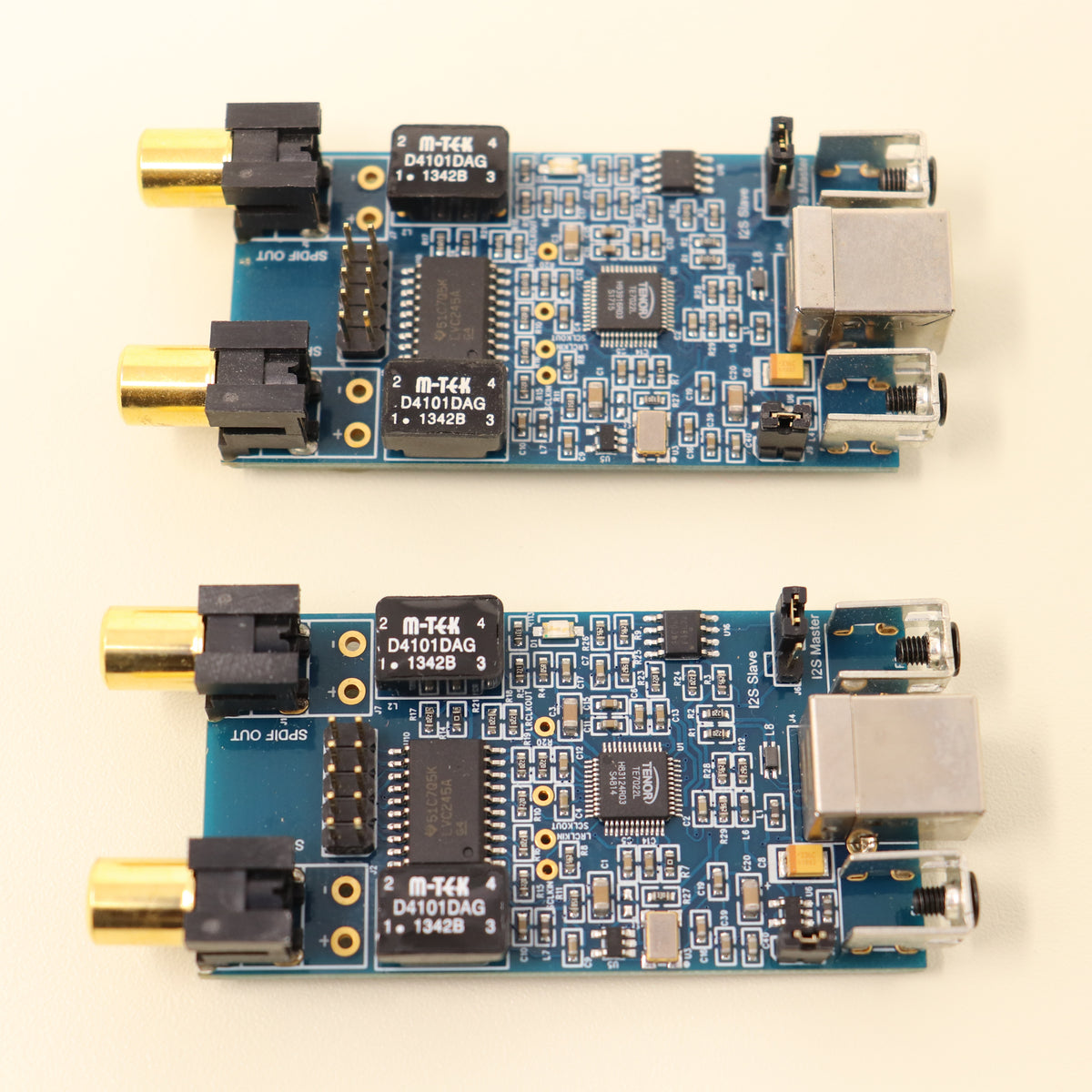 (2) MINIDSP miniSTREAMER v1.1 USB to SPDIF-I2S Interface Board