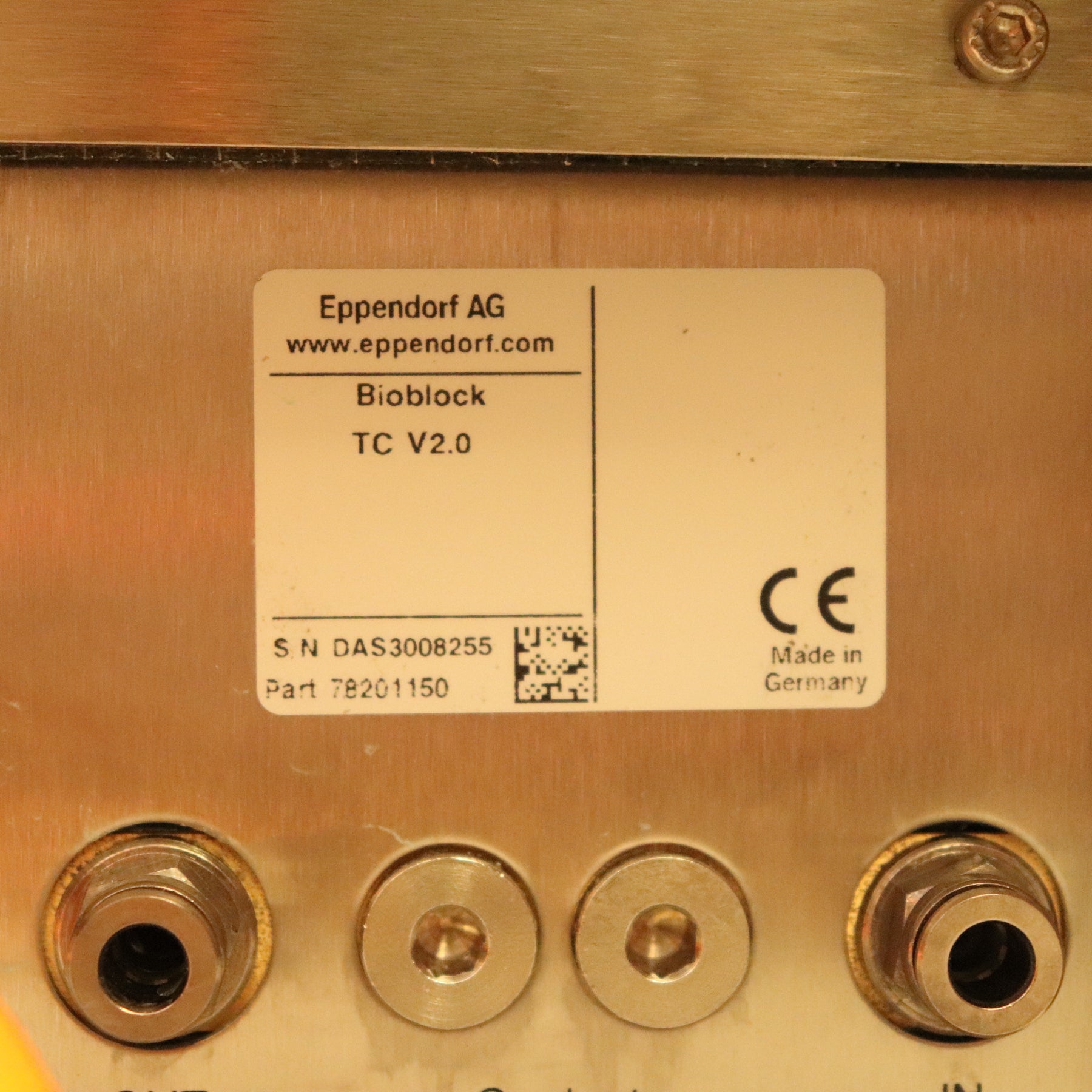 Eppendorf DASGIP 4-Fold Parallel PH4PO4ORD4L Bioreactor System with PC