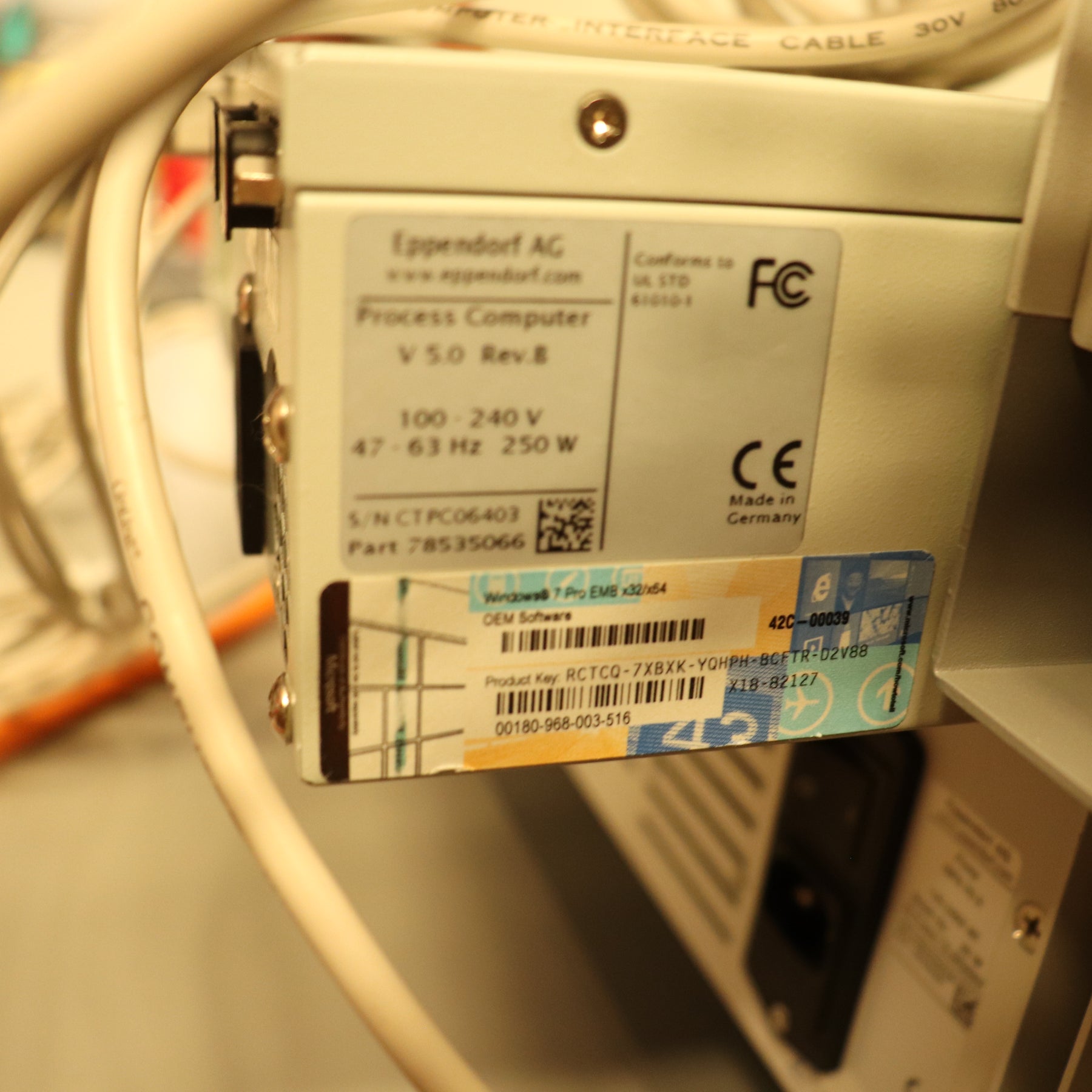 Eppendorf DASGIP 4-Fold Parallel PH4PO4ORD4L Bioreactor System with PC