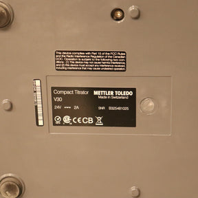 Mettler Toledo V30 Compact Volumetric KF Titrator