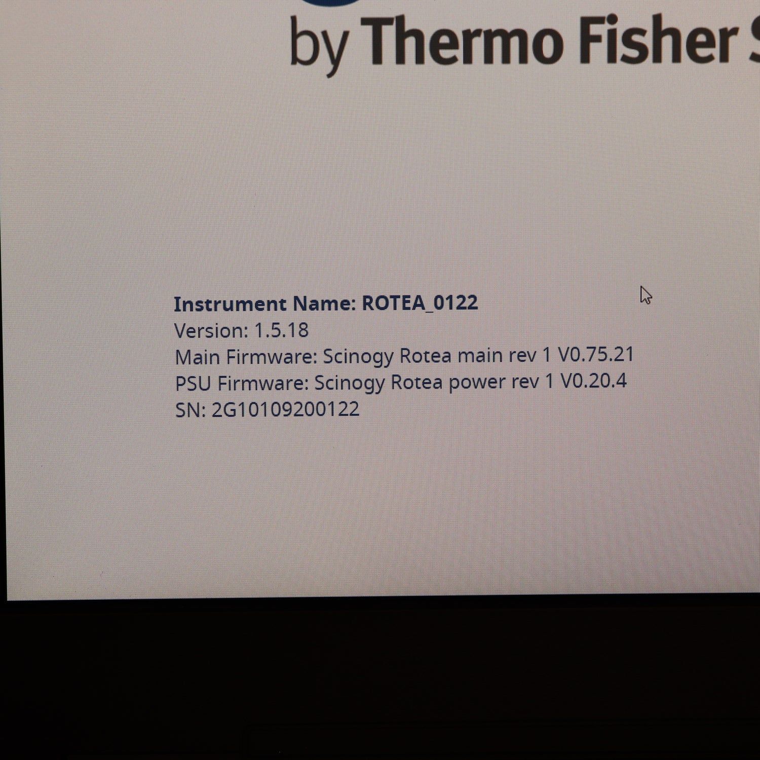 Thermo Gibco CTS Rotea Counterflow Centrifugation System A44768 2020