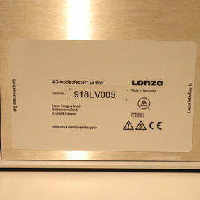 Lonza 4D-Nucleofector Core & LV Units