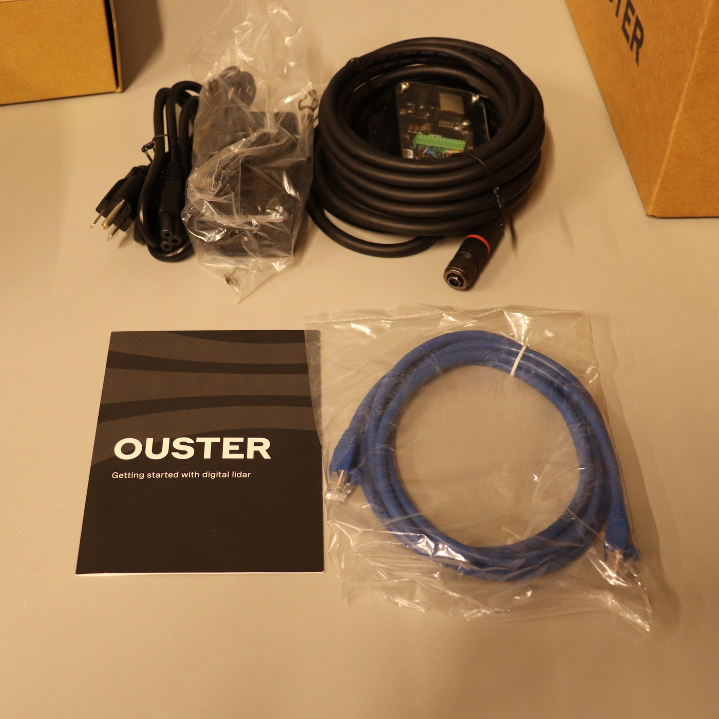 Ouster Ultra-Wide View LiDar Sensor OS0-32