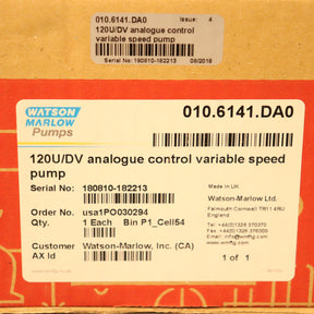 Watson-Marlow 120 U/DV Peristaltic Pump