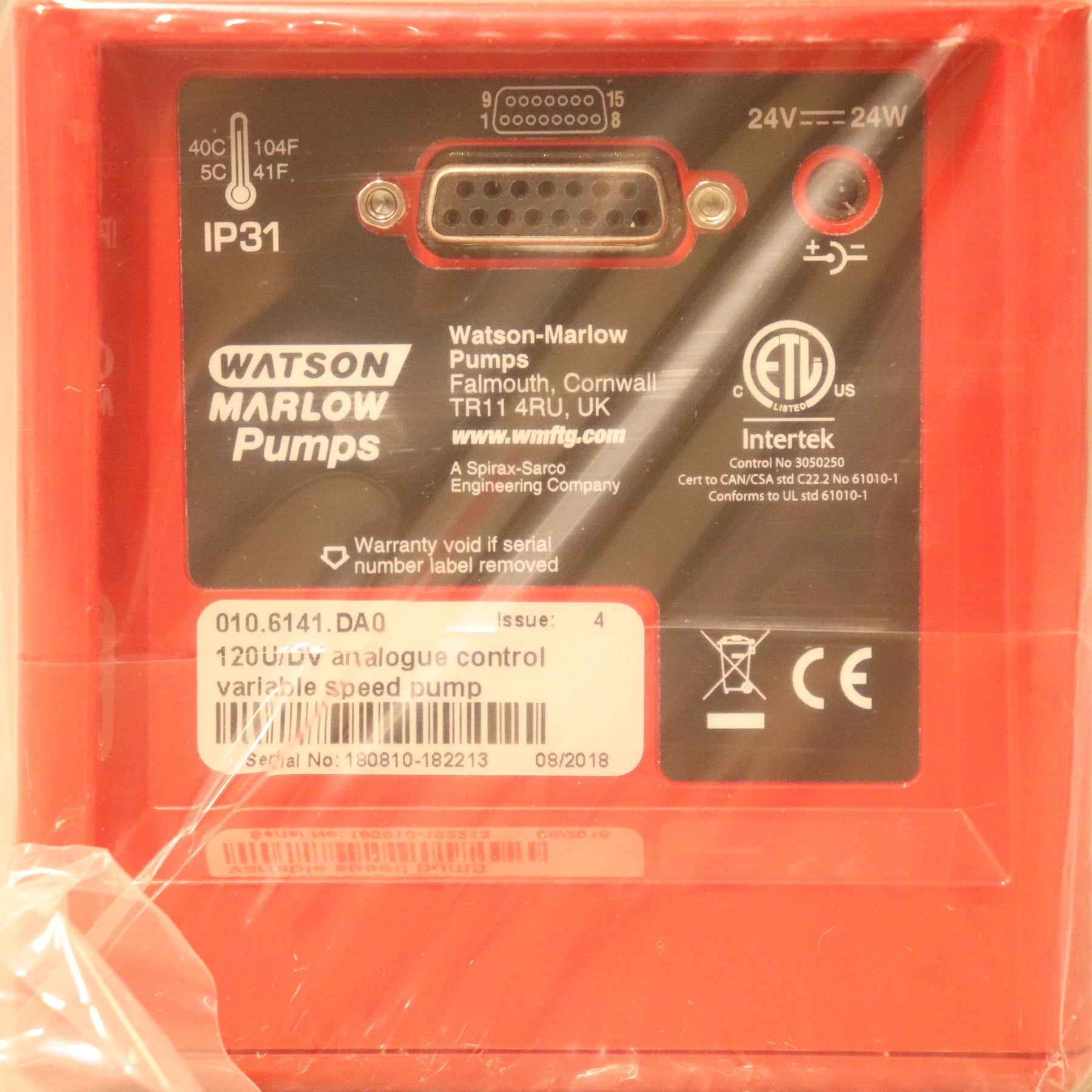 Watson-Marlow 120 U/DV Peristaltic Pump