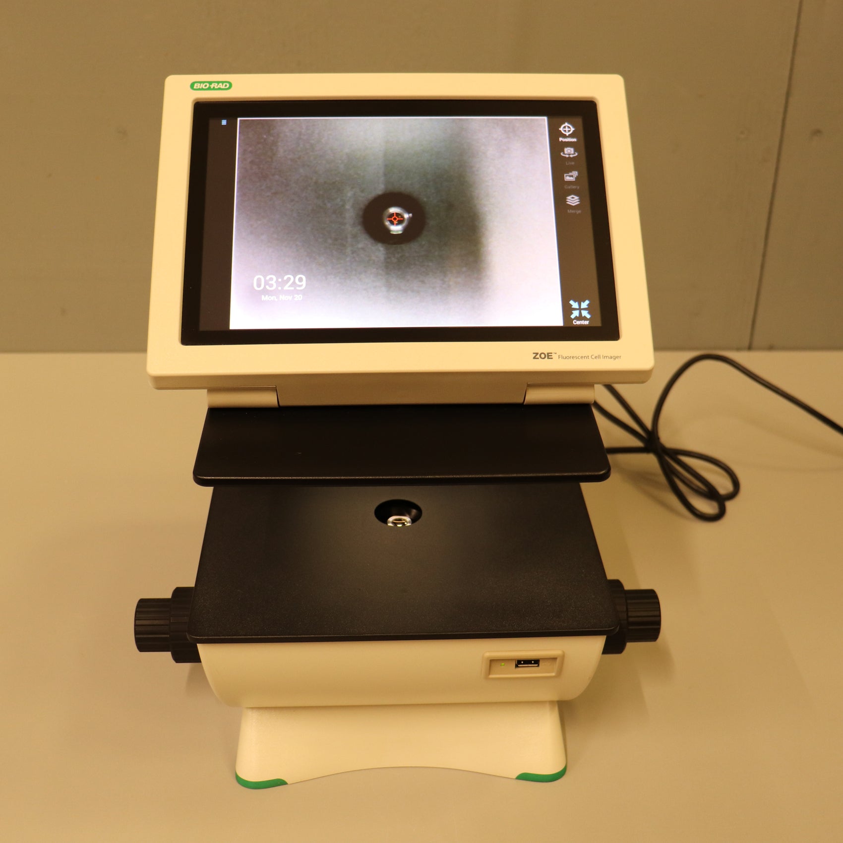 Bio Rad Microscope BIO-RAD ZOE Fluorescent Cell Imager Digital Imaging System