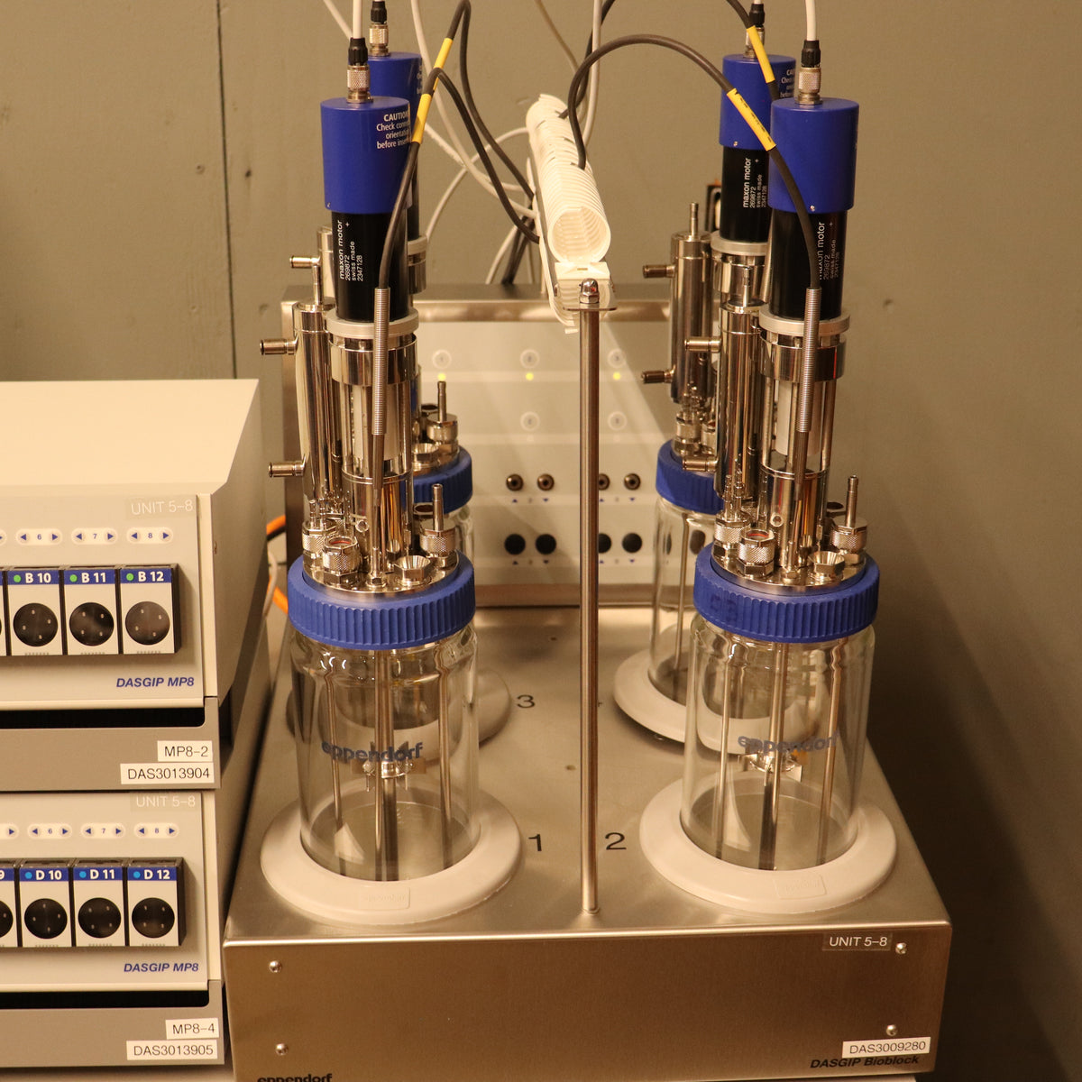 Eppendorf DASGIP 8-Fold Parallel Bioreactor System with Process Computer