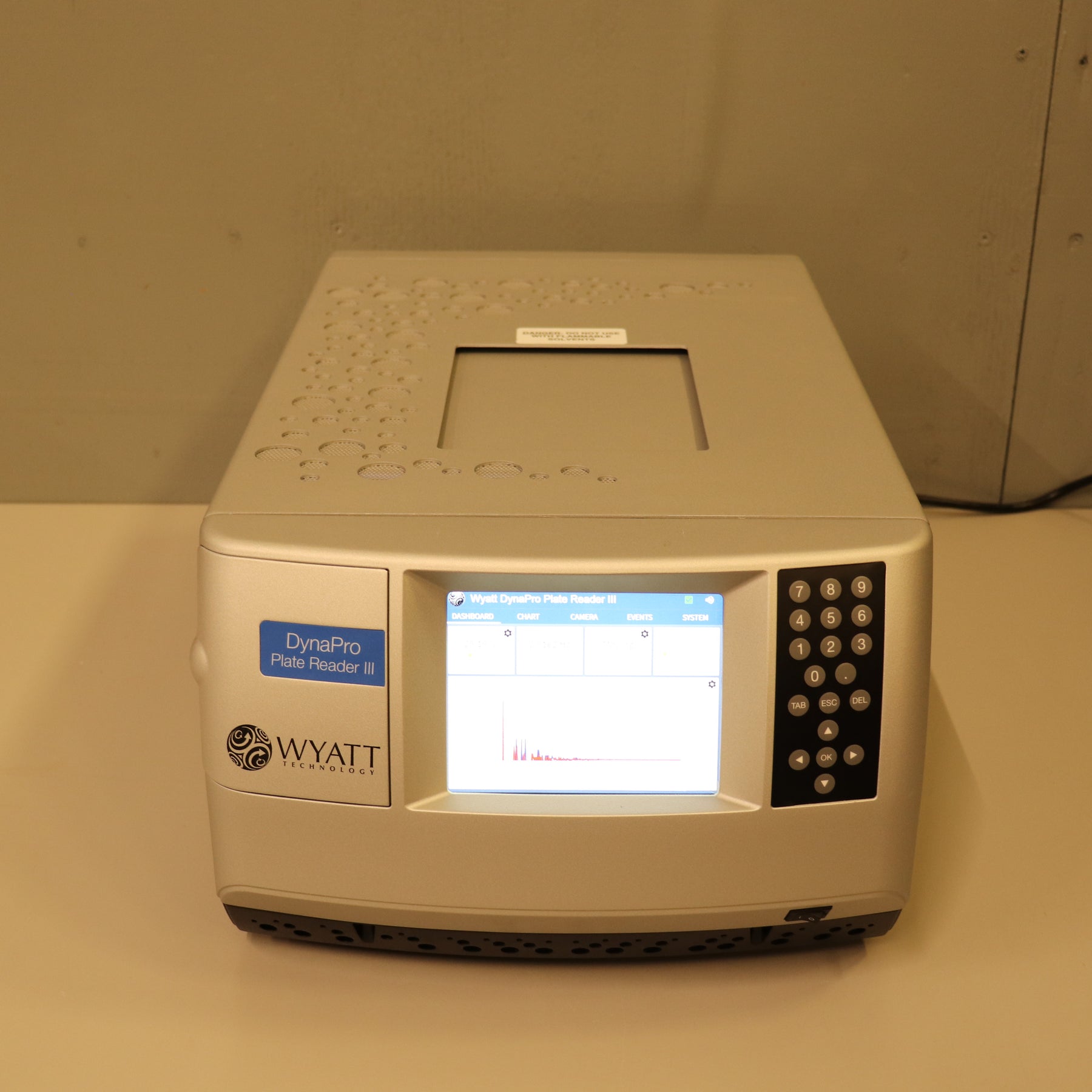 Wyatt DLS Dynamic Light Scattering DynaPro PlateReader III WPR3-01