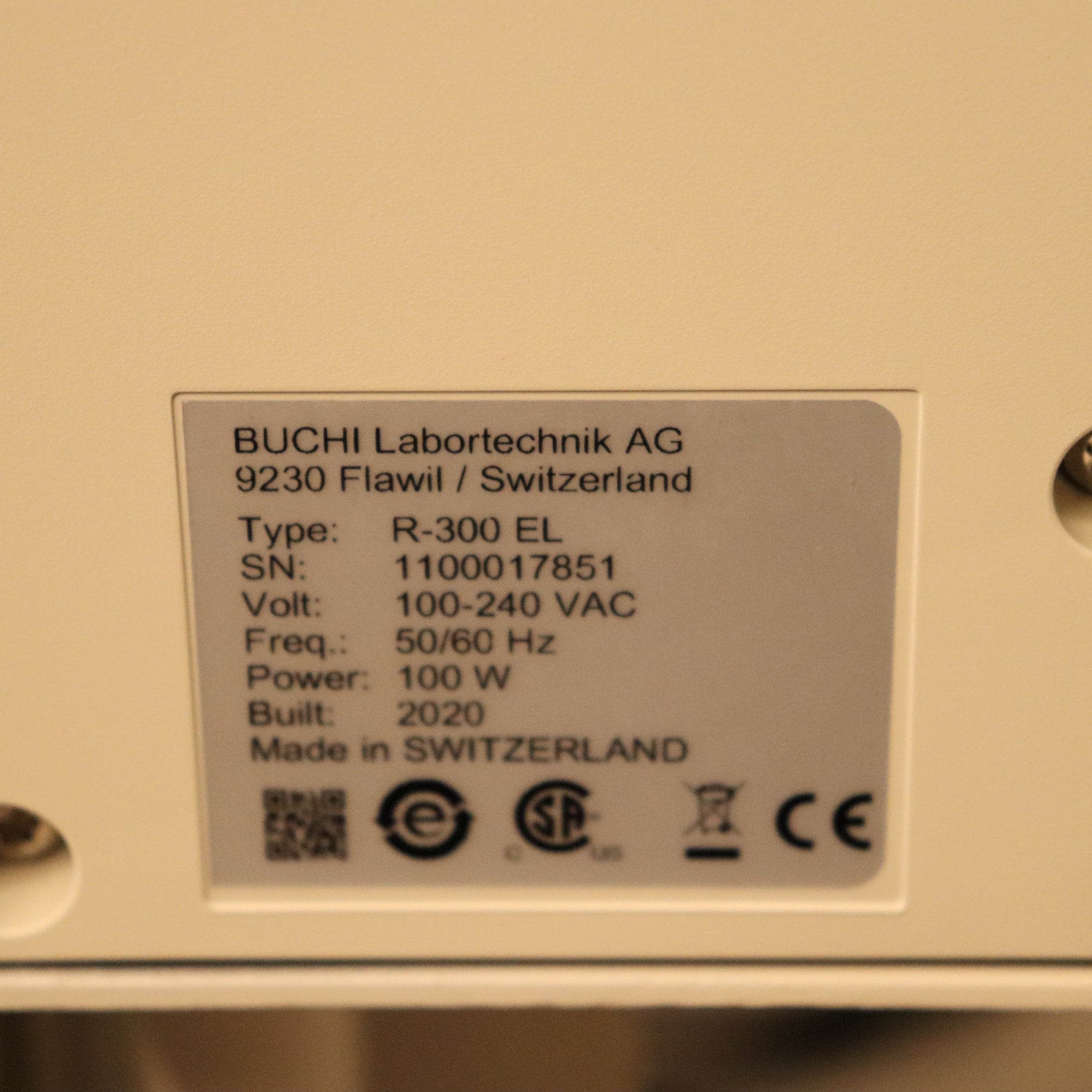 BUCHI R-300 EL Rotavapor Electric Lift Cold Trap w/ I-300 Pro