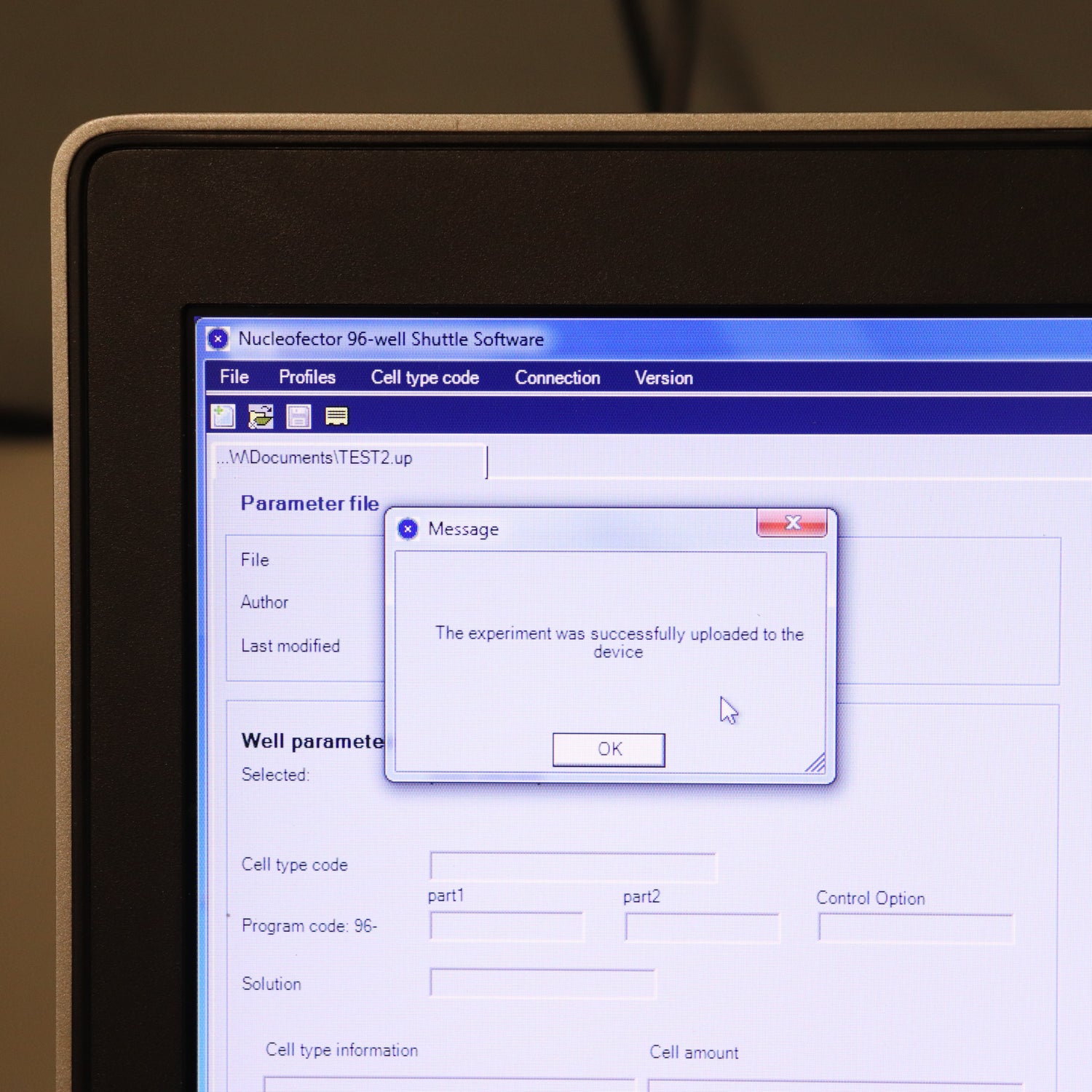 Lonza Amaxa Biosystems 96Well Shuttle & Nucleofector II Electroporato