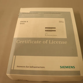 Siemens DIGSI 4 Basis v4.90 PLC software with license 7XS5400-0AA00