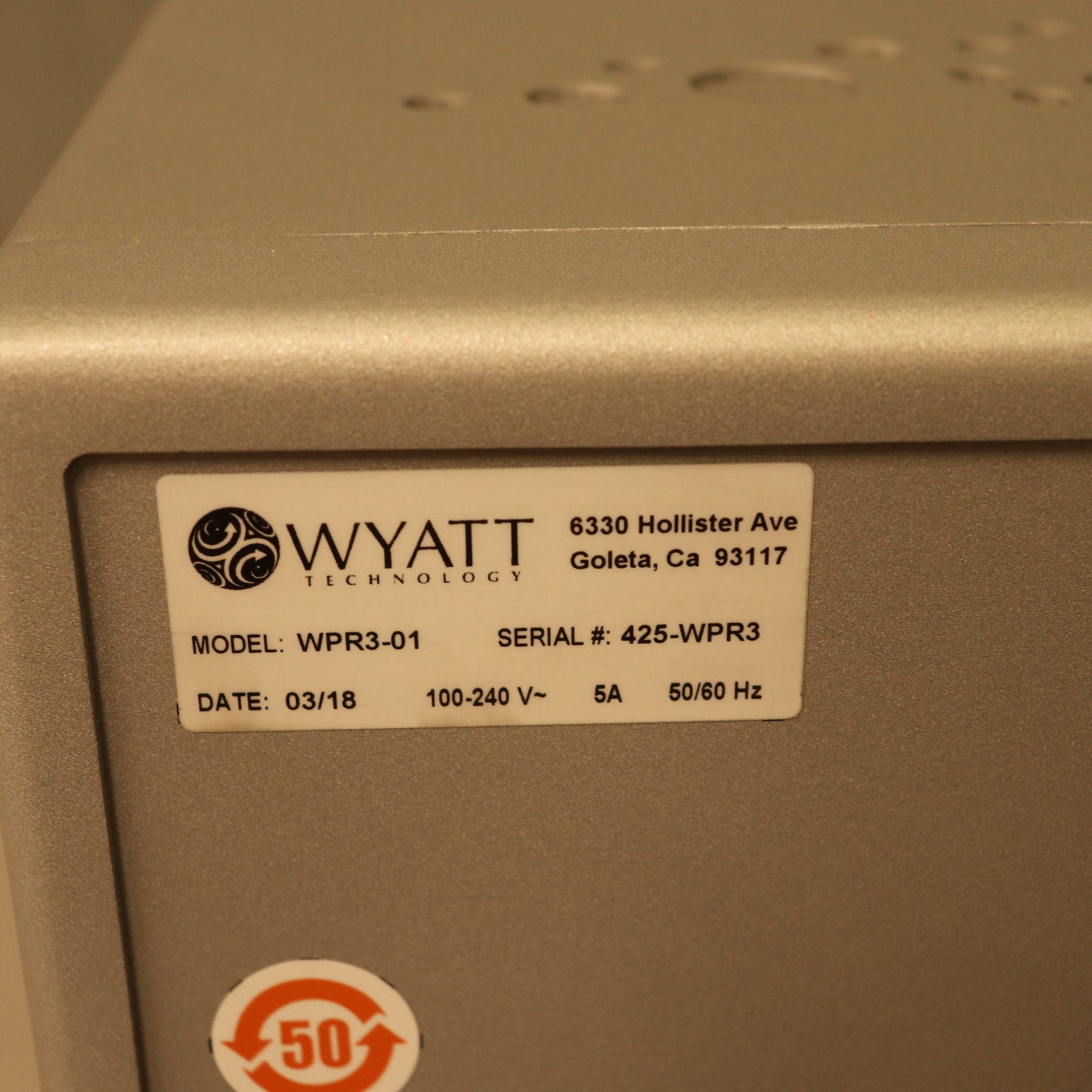 Wyatt DLS Dynamic Light Scattering DynaPro PlateReader III WPR3-01