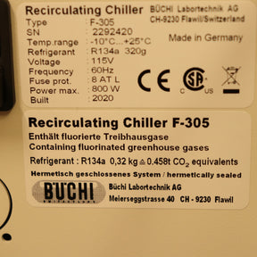 BUCHI R-300 EL Rotavapor Electric Lift w/ I-300 & F-305 Chiller