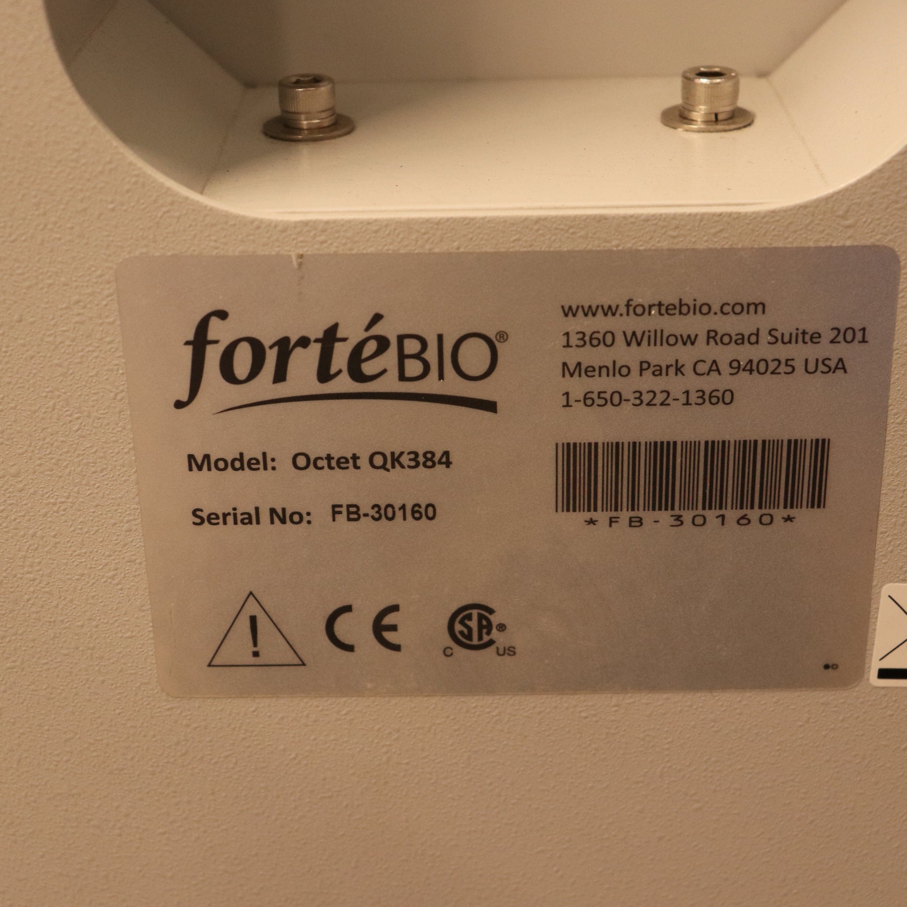 Sartorius ForteBio Octet QK384 for Label Free BLI