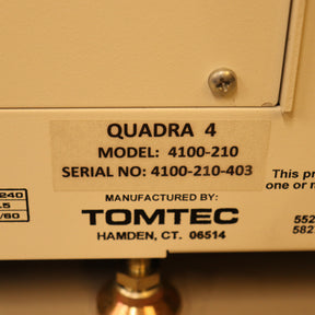 Tomtec Quadra4 4100-210 Liquid Handling Handling Workstation