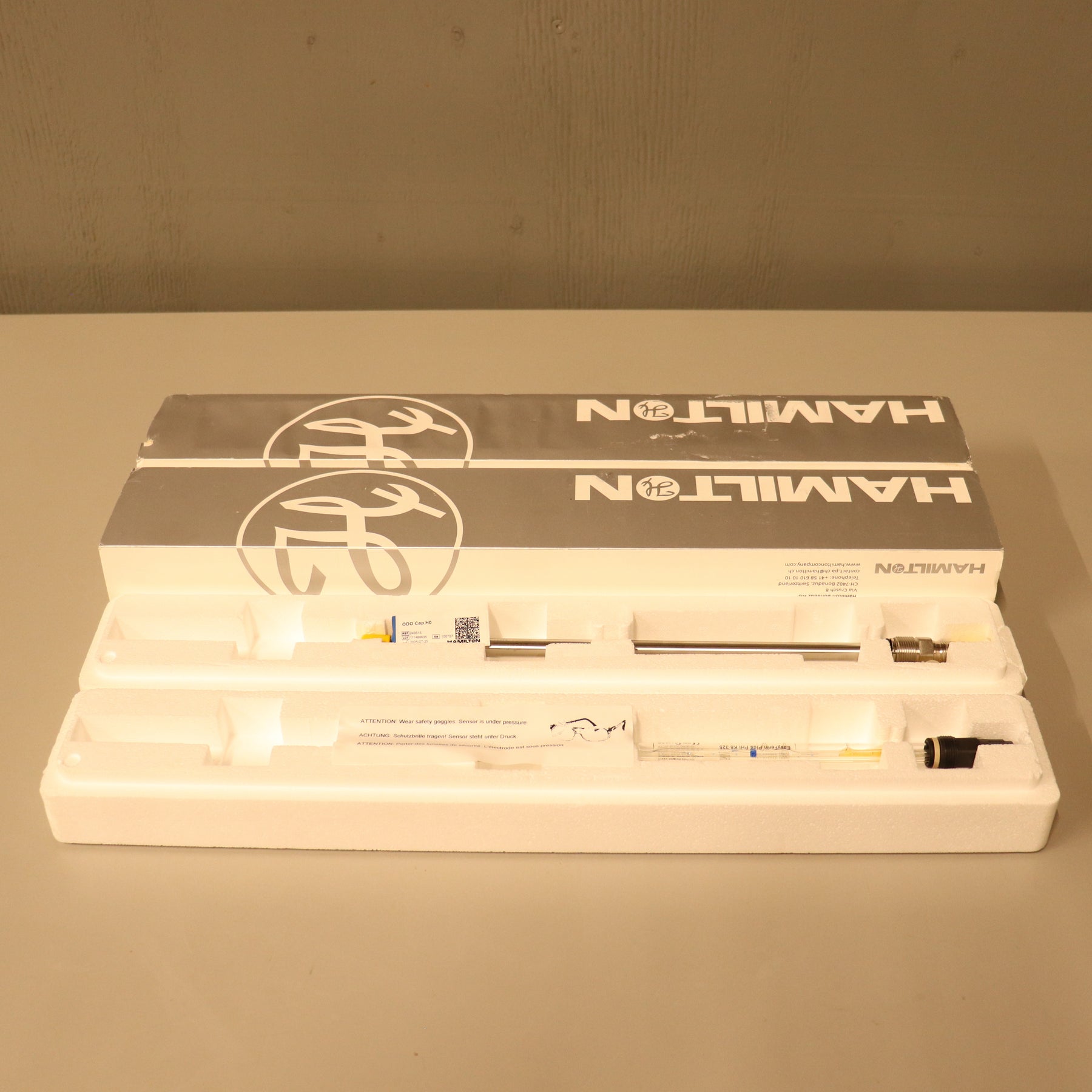 Sartorius 5L Double Wall Jacketed Glass Bioreactor Fermenter Vessel