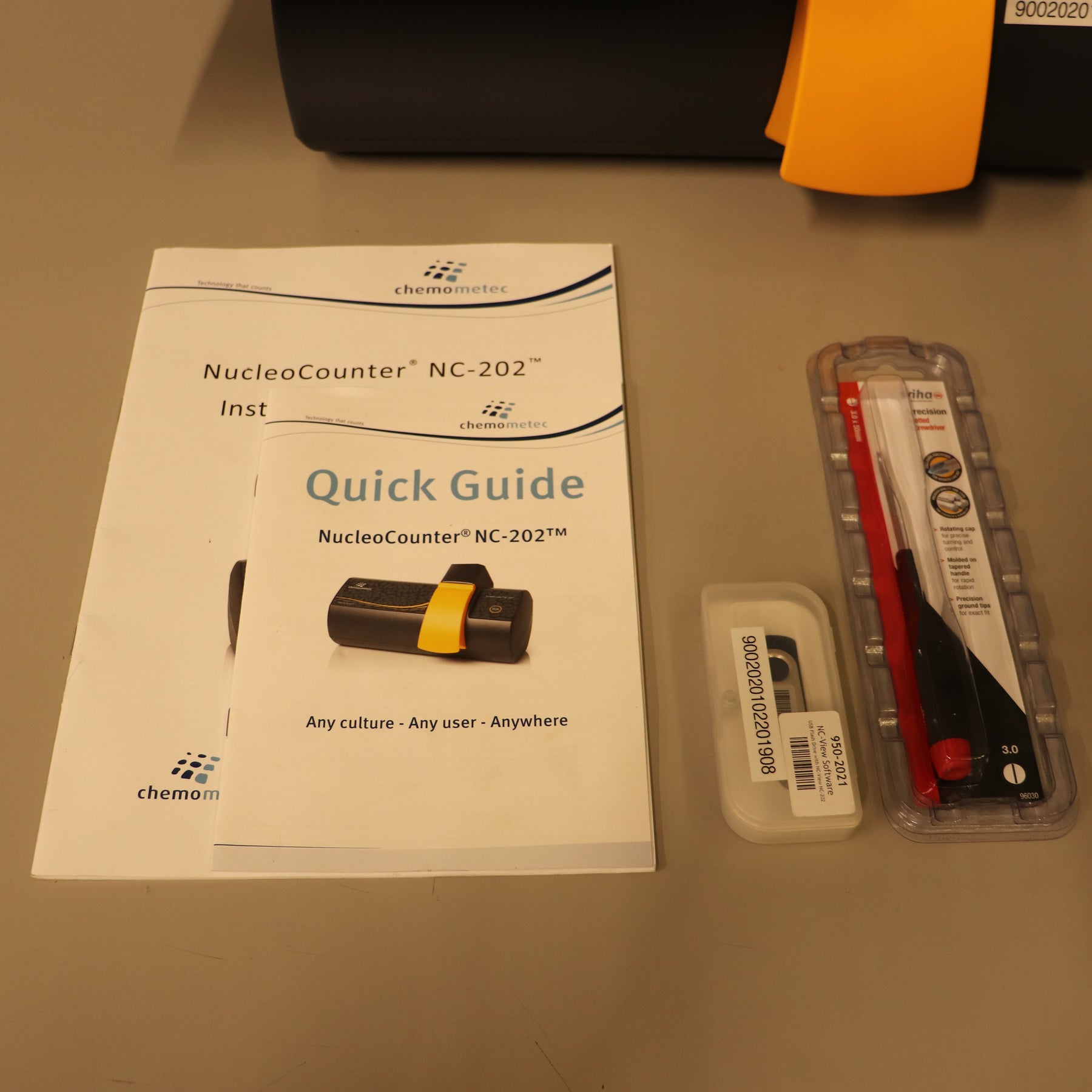 ChemoMetec NucleoCounter NC-202 Automated Cell Counter 900-2020 21 CFR 11