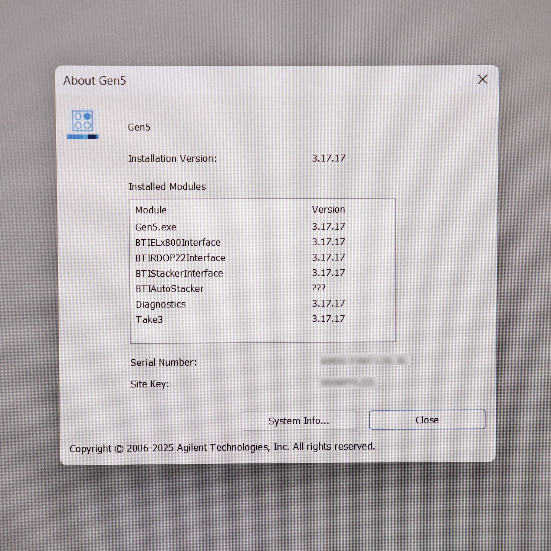 Biotek Agilent Synergy Neo2 Hybrid Multimode Microplate Reader NEO2S-SN