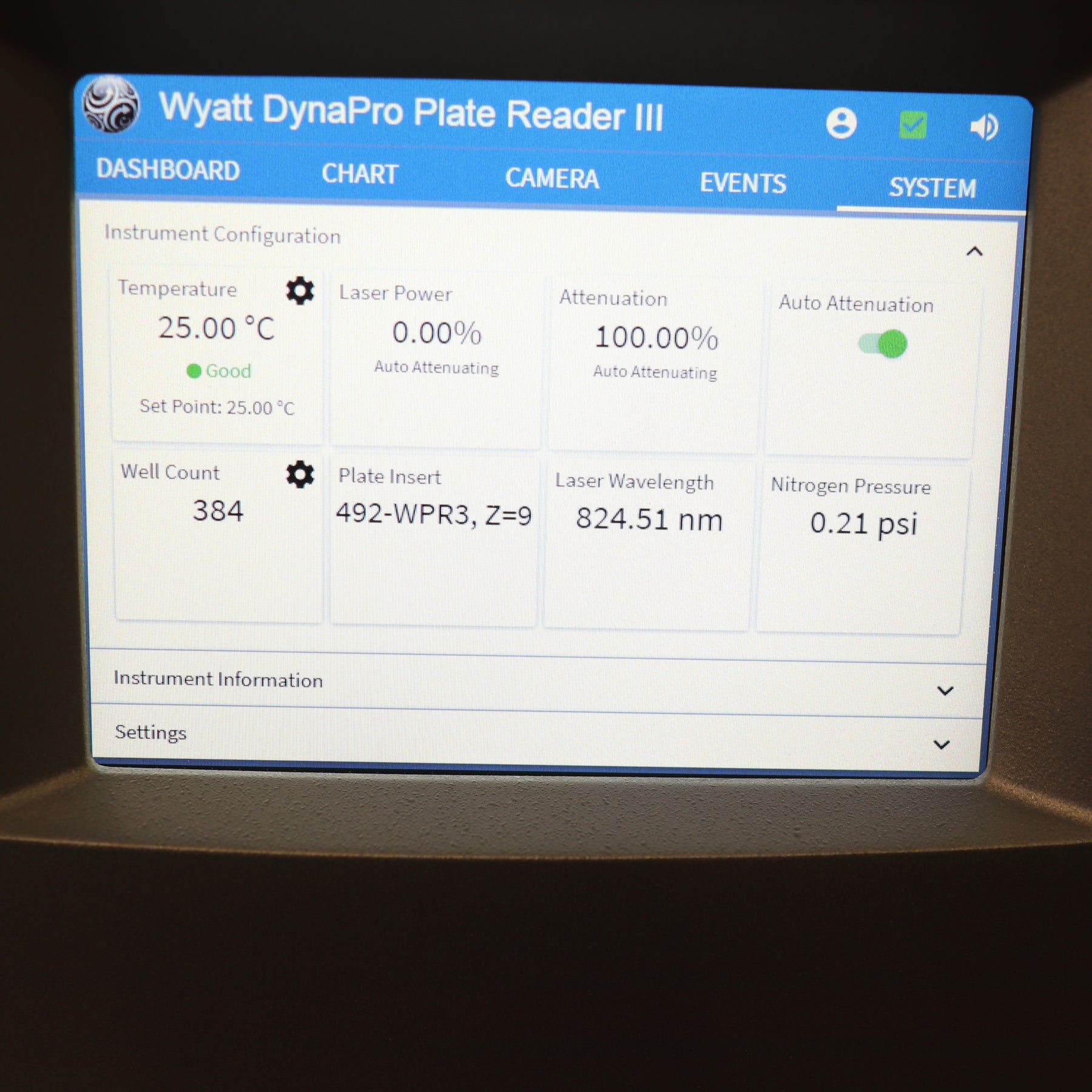 Wyatt DLS Dynamic Light Scattering DynaPro PlateReader III WPR3-01