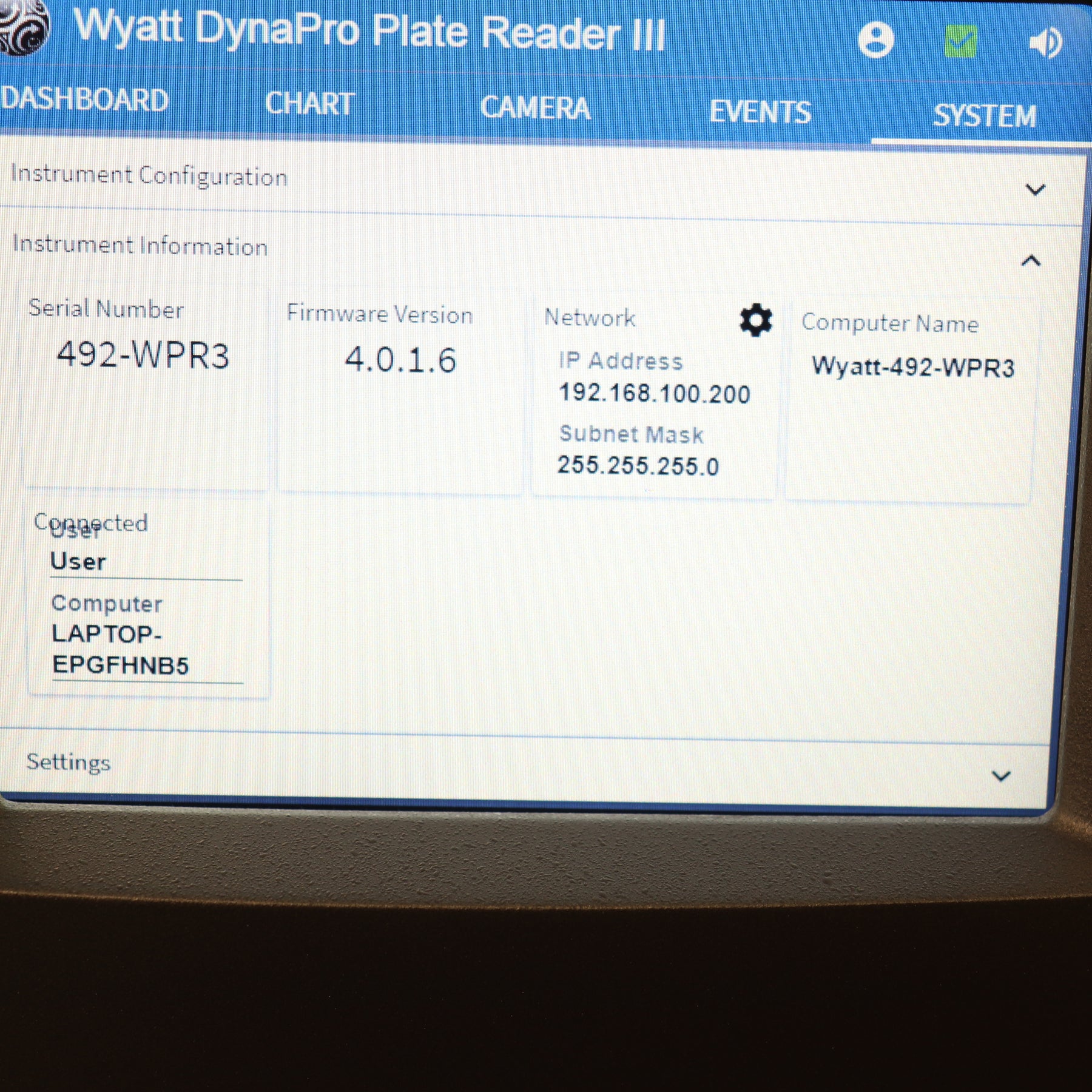 Wyatt DLS Dynamic Light Scattering DynaPro PlateReader III WPR3-01