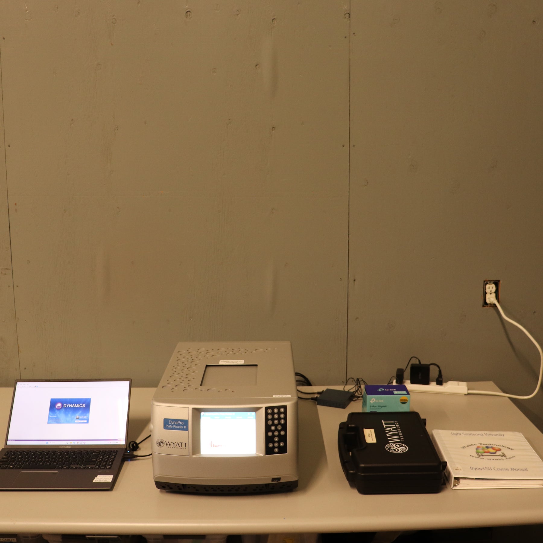 Wyatt DLS Dynamic Light Scattering DynaPro PlateReader III WPR3-01