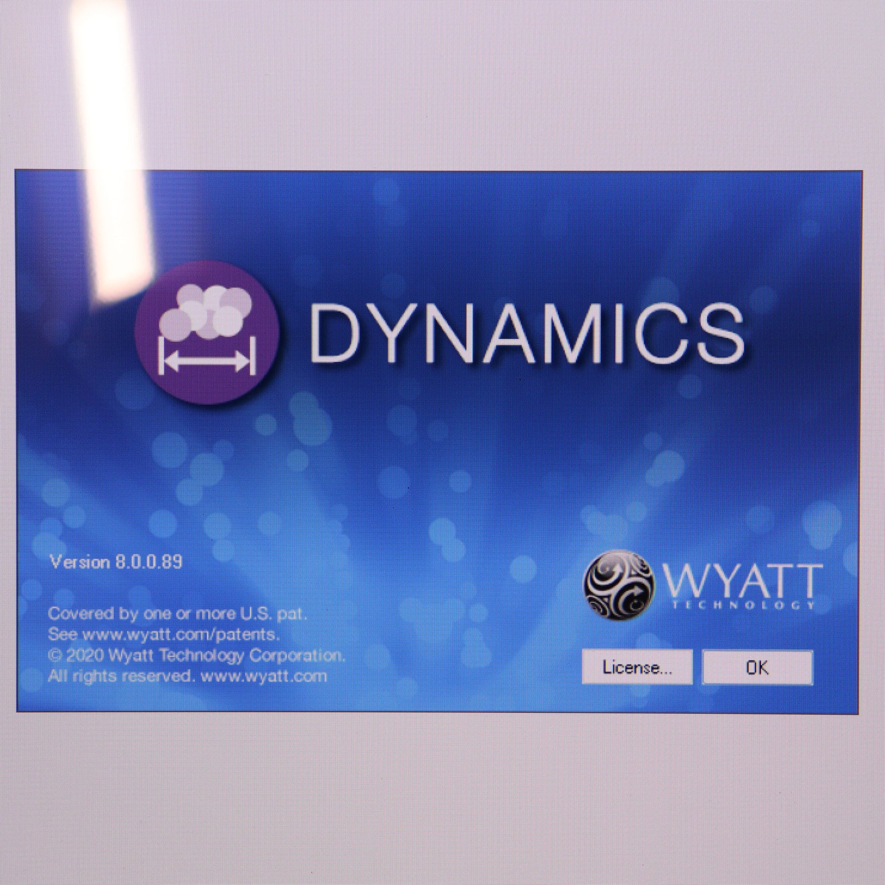 Wyatt DLS Dynamic Light Scattering DynaPro PlateReader III WPR3-01