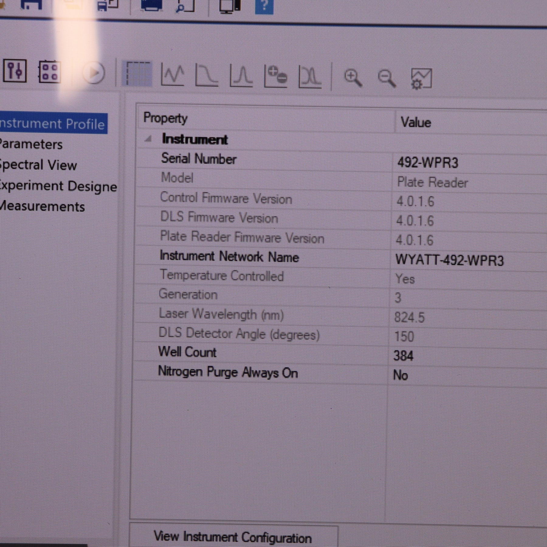Wyatt DLS Dynamic Light Scattering DynaPro PlateReader III WPR3-01