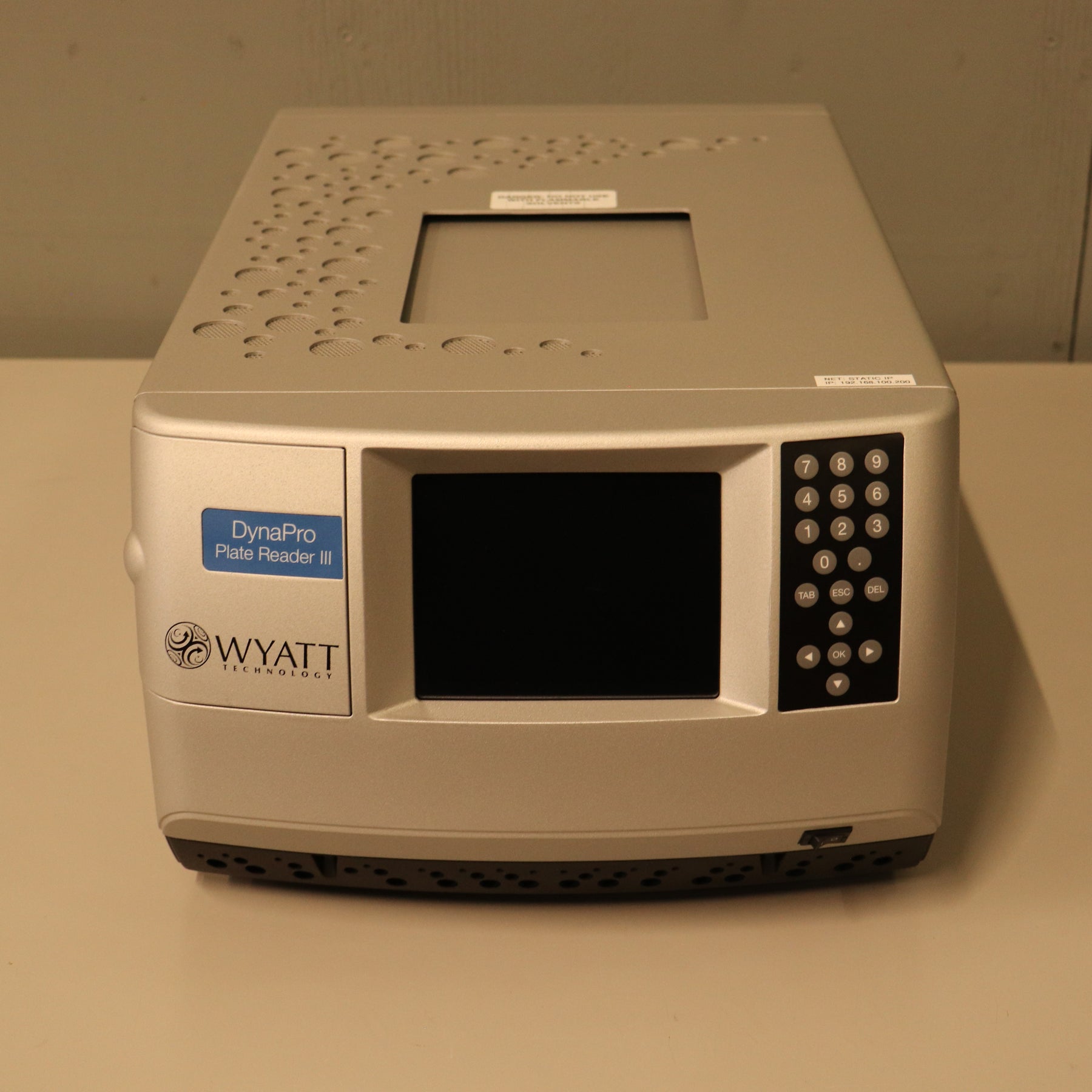 Wyatt DLS Dynamic Light Scattering DynaPro PlateReader III WPR3-01