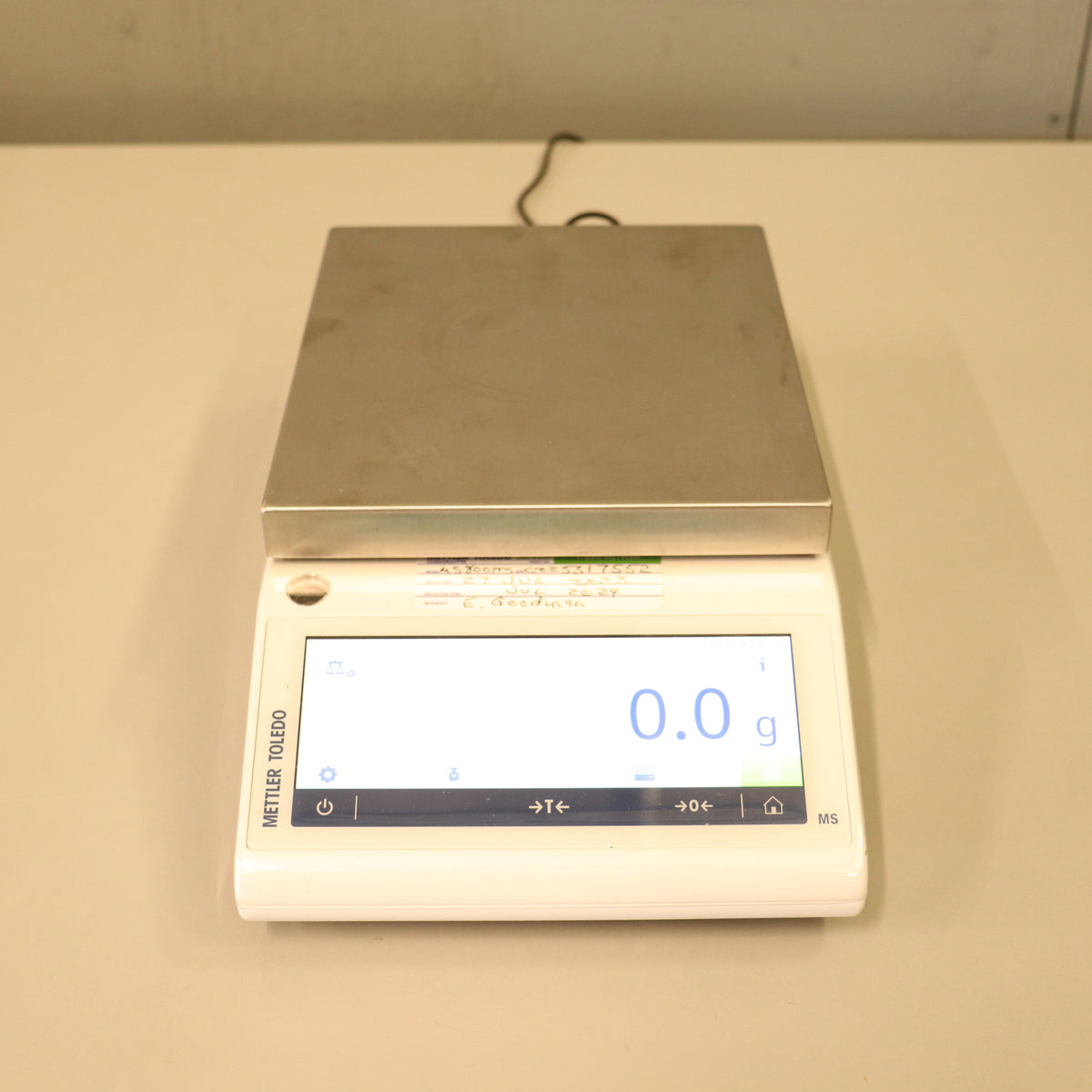 Mettler Toledo Precision Balance MS8001TS/00 100mg Readability