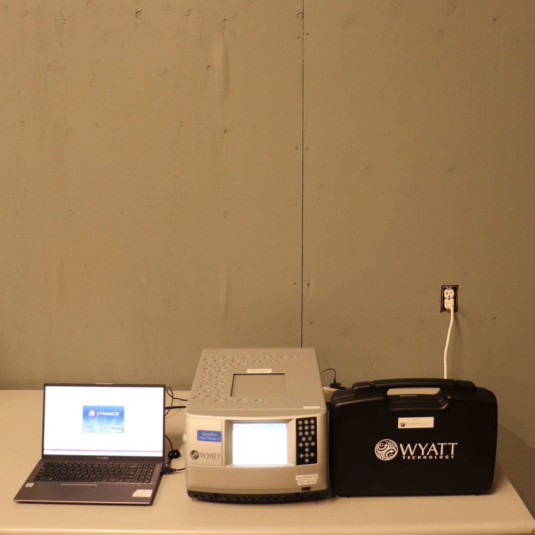 Wyatt DLS Dynamic Light Scattering DynaPro PlateReader III WPR3-02