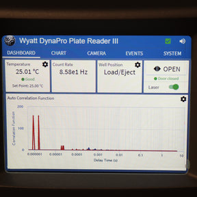 Wyatt DLS Dynamic Light Scattering DynaPro PlateReader III WPR3-02