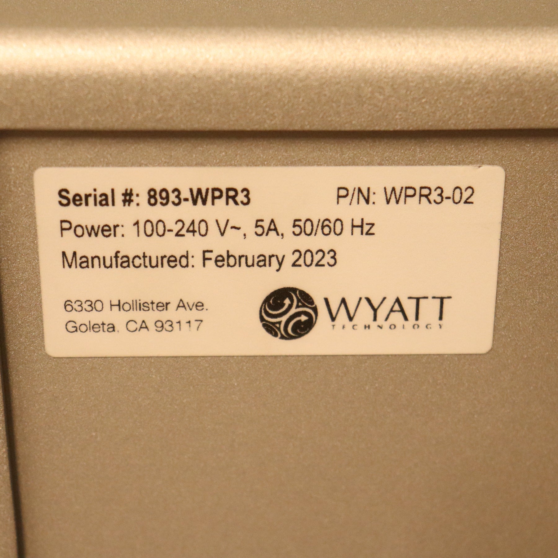 Wyatt DLS Dynamic Light Scattering DynaPro PlateReader III WPR3-02