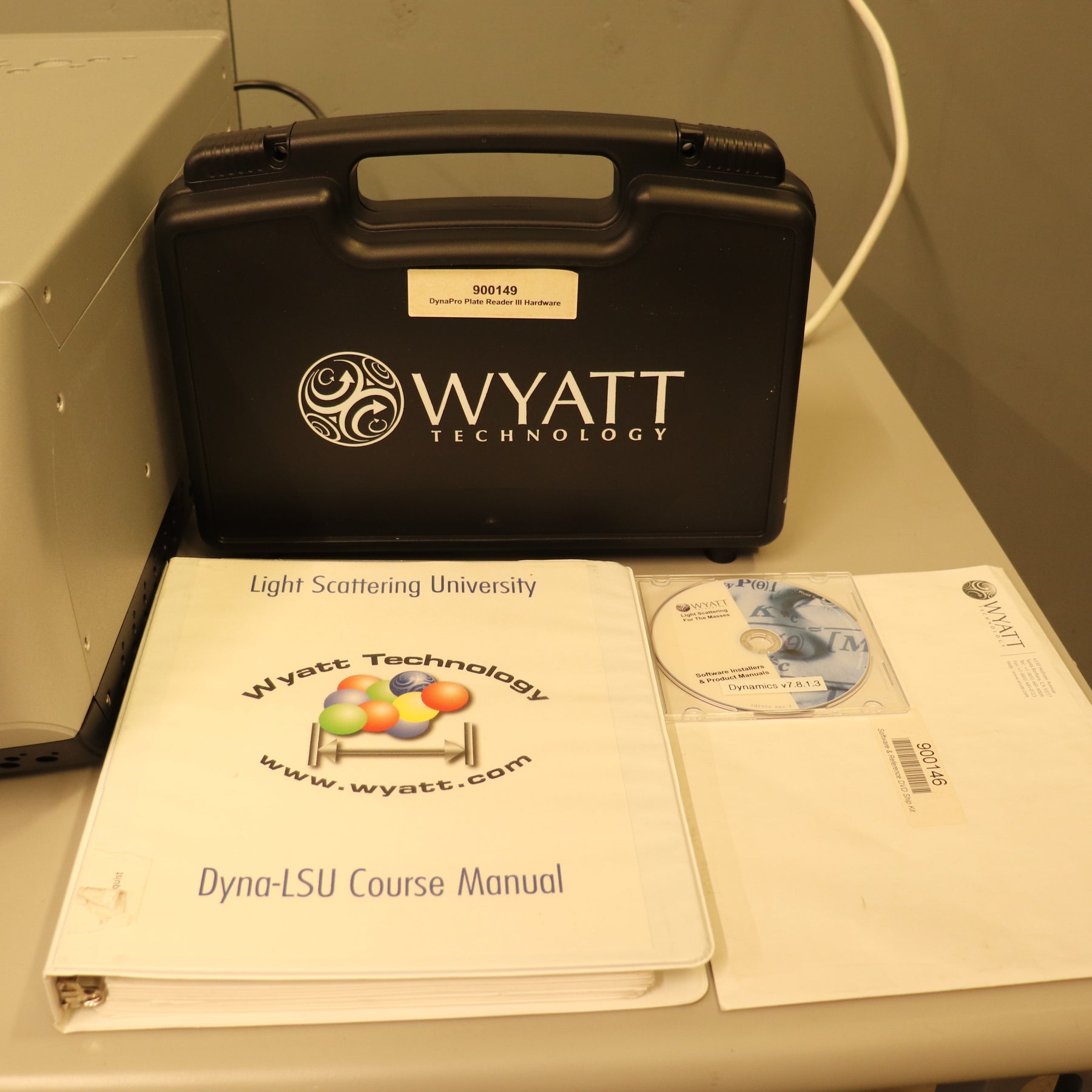 Wyatt DLS Dynamic Light Scattering DynaPro PlateReader III WPR3-01