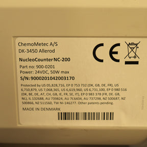 ChemoMetec NucleoCounter NC-200 Automated Cell Counter 900-0201