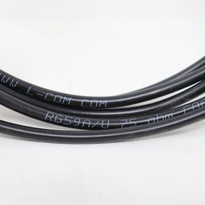 L-Com Coaxial RF Cable RG59A BNC Male / Male 15.0 ft CC59A-15