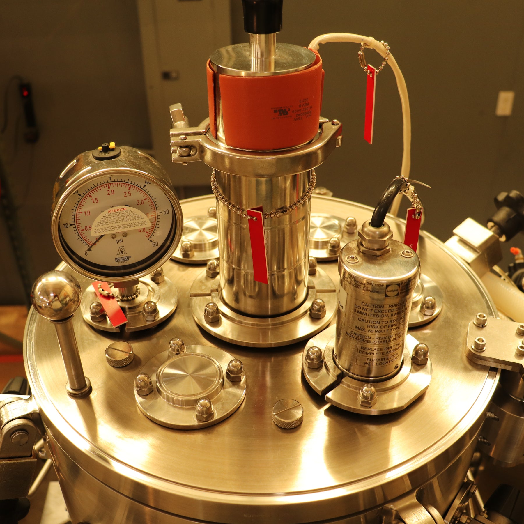 Eppendorf BioFlo 610 Pilot-Plant Fermenter Bioreactor 100L Jacketed Vessel