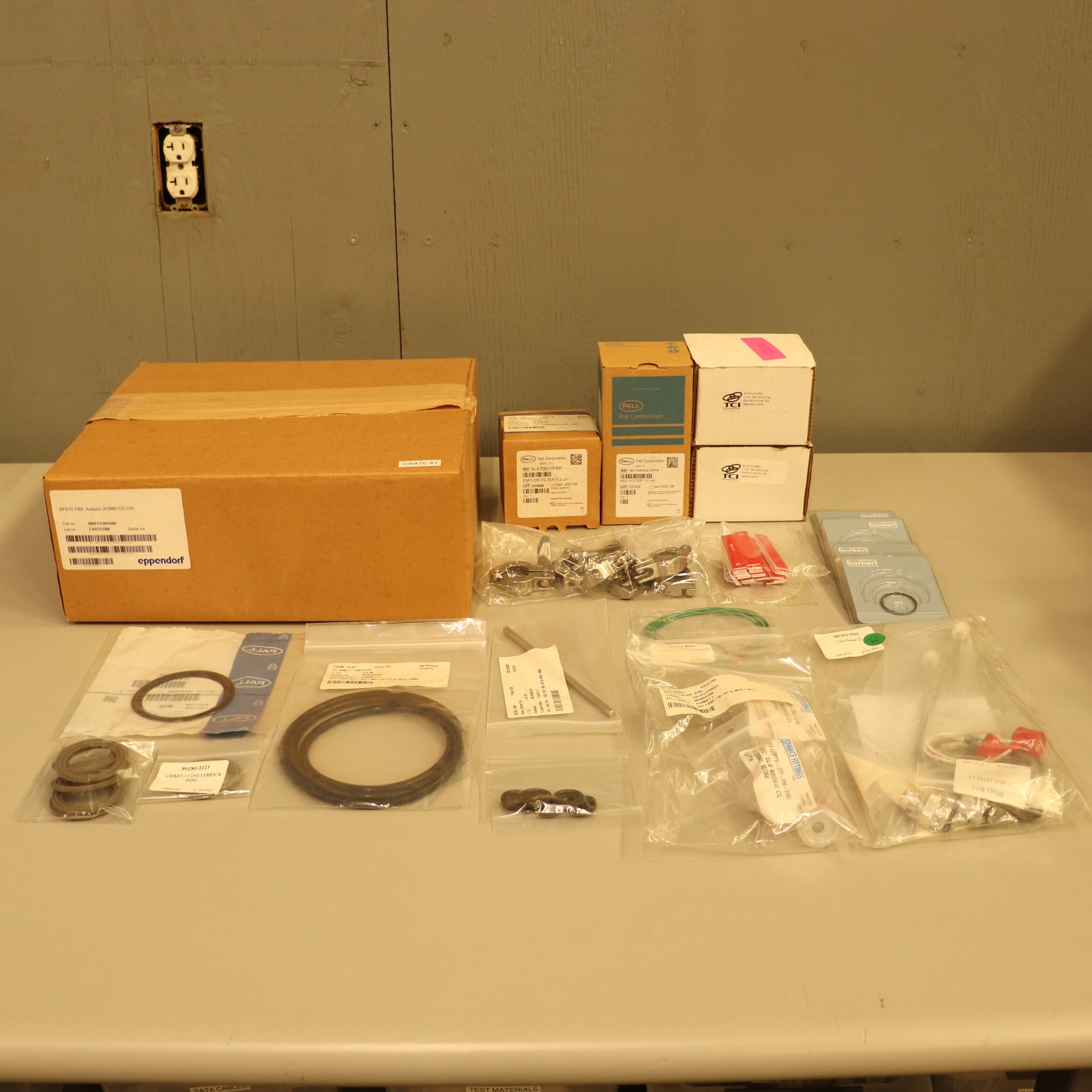 Eppendorf BioFlo 610 Pilot-Plant Fermenter Bioreactor 100L Jacketed Vessel