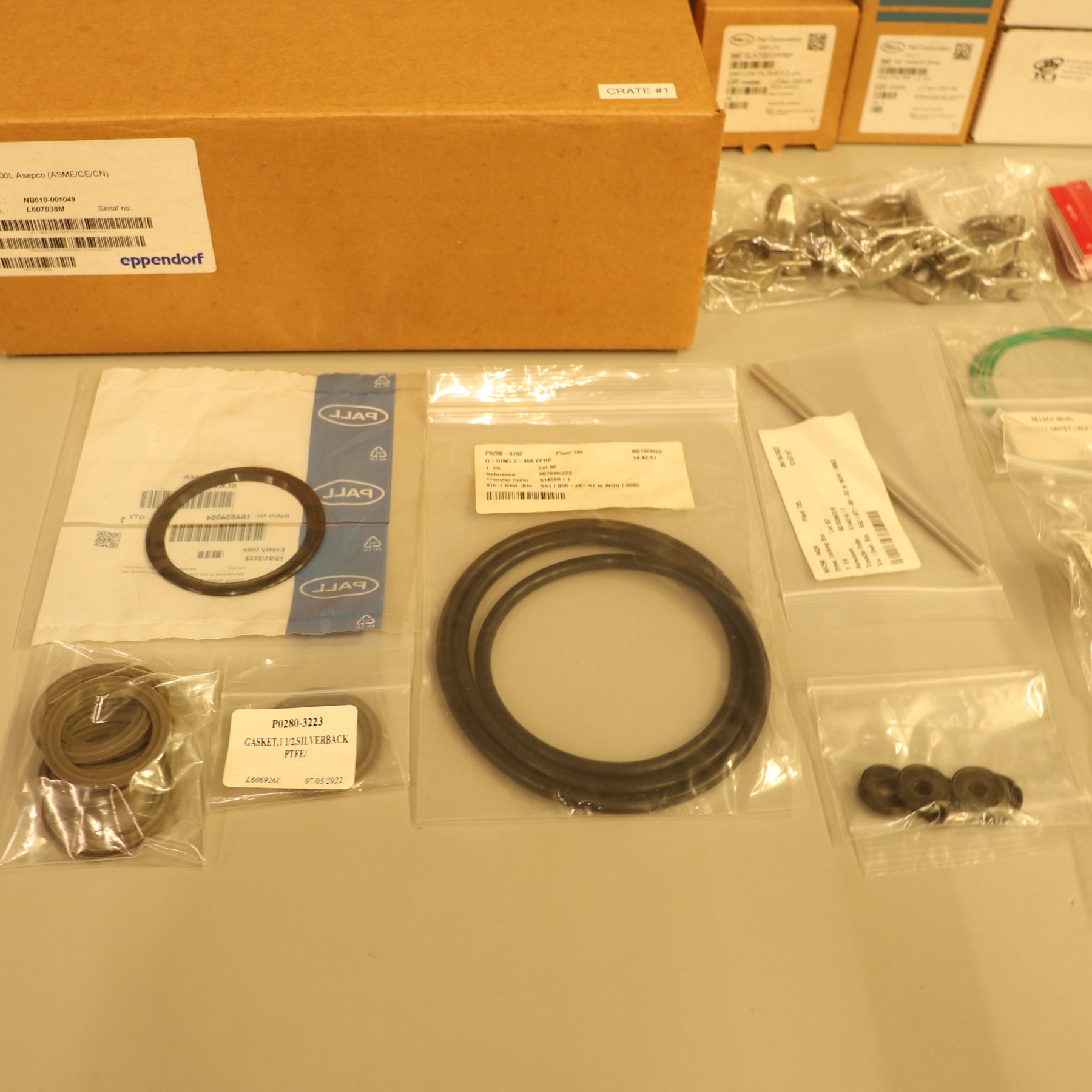 Eppendorf BioFlo 610 Pilot-Plant Fermenter Bioreactor 100L Jacketed Vessel