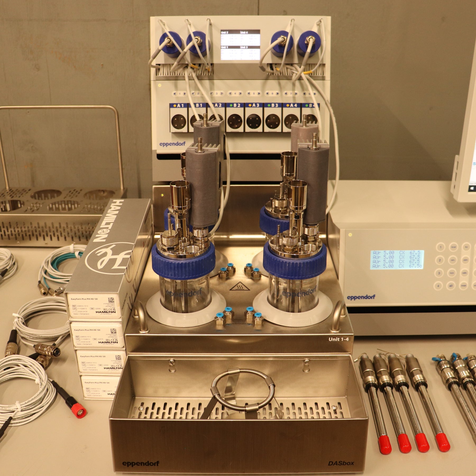 Eppendorf 8-Fold DASbox DASGIP Mini Bioreactor System
