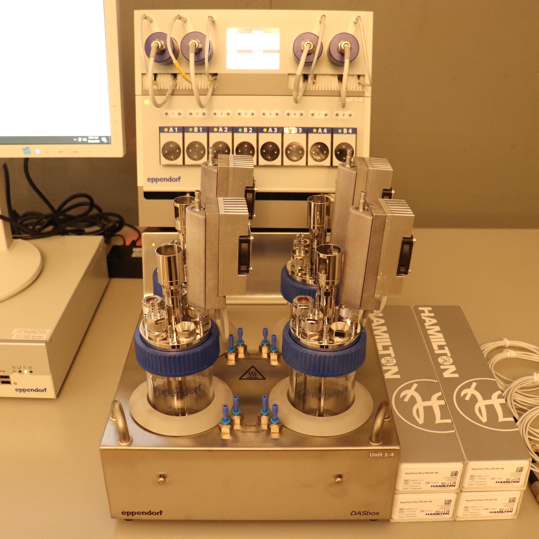 Eppendorf DASbox DASGIP 4-Fold Mini Bioreactor System