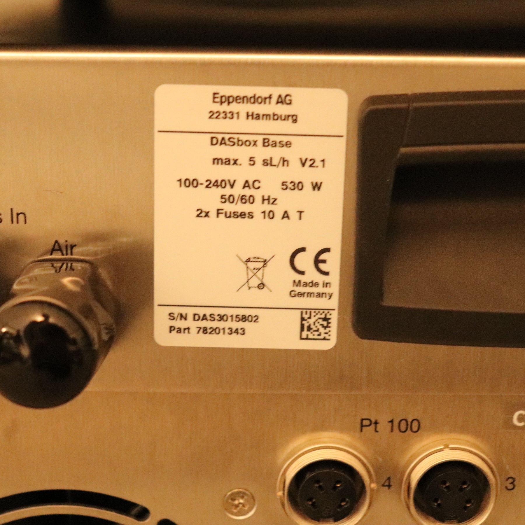 Eppendorf DASbox DASGIP 4-Fold Mini Bioreactor System