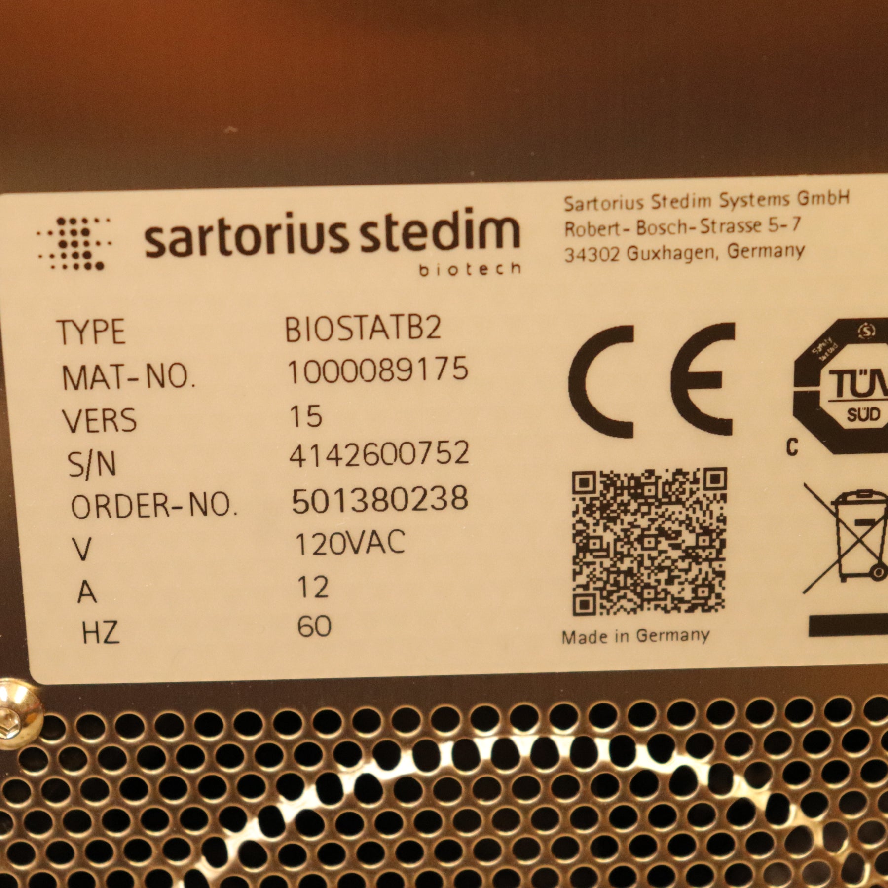 2022 Sartorius Biostat B2 Twin Fermentation Cell Culture Bioprocess System