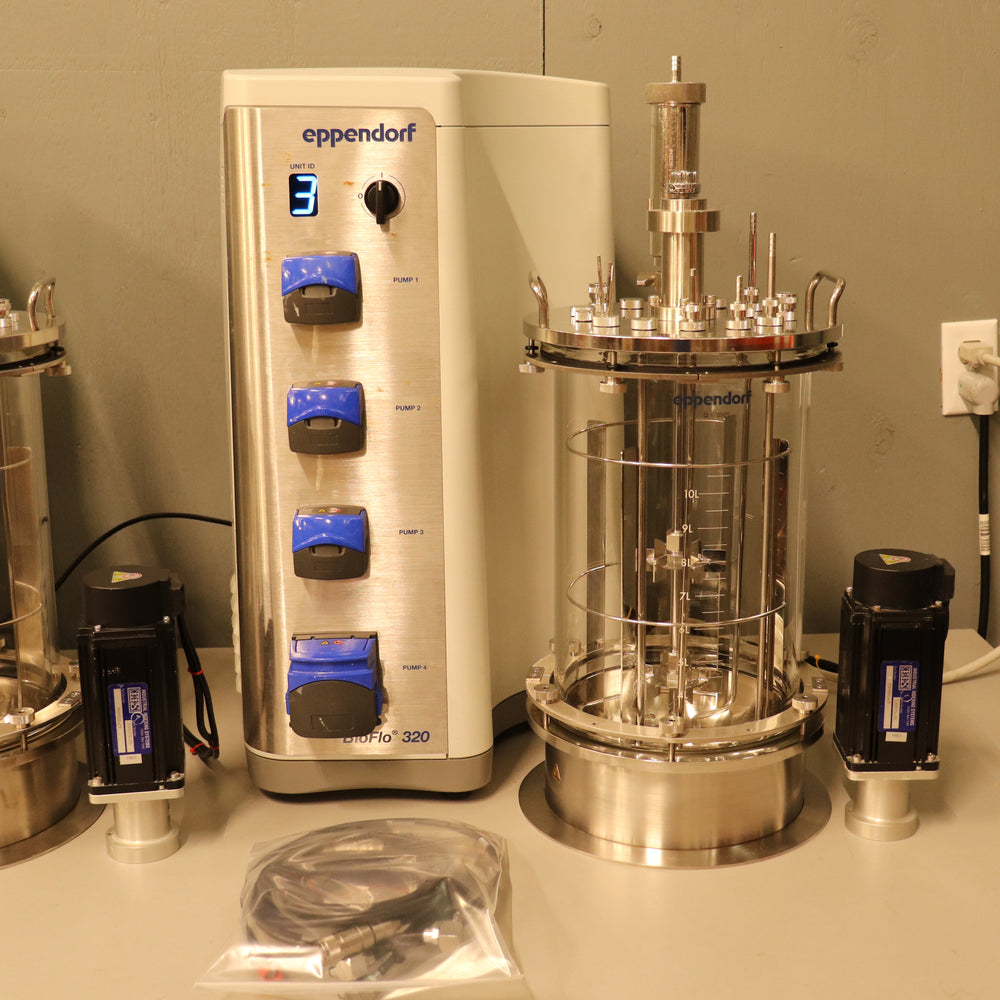 Bioflo Motor 3x Eppendorf BioFlo 320 Bioprocess Control Station Fermenter Bioreacto