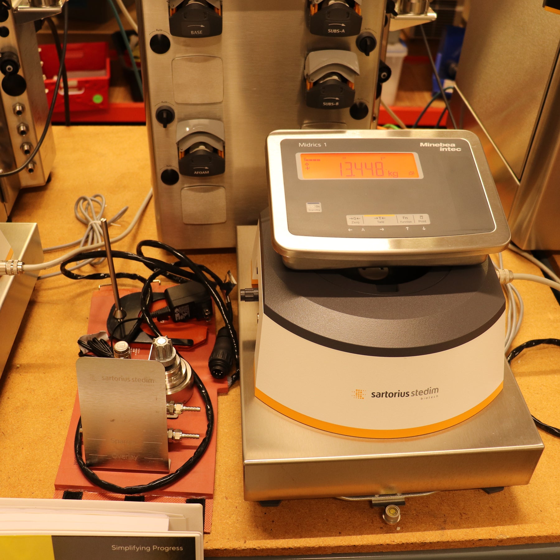 2022 Sartorius Biostat B-DCU 6-Station Bioreactor w/ 2L SU Cell Culture Vessels