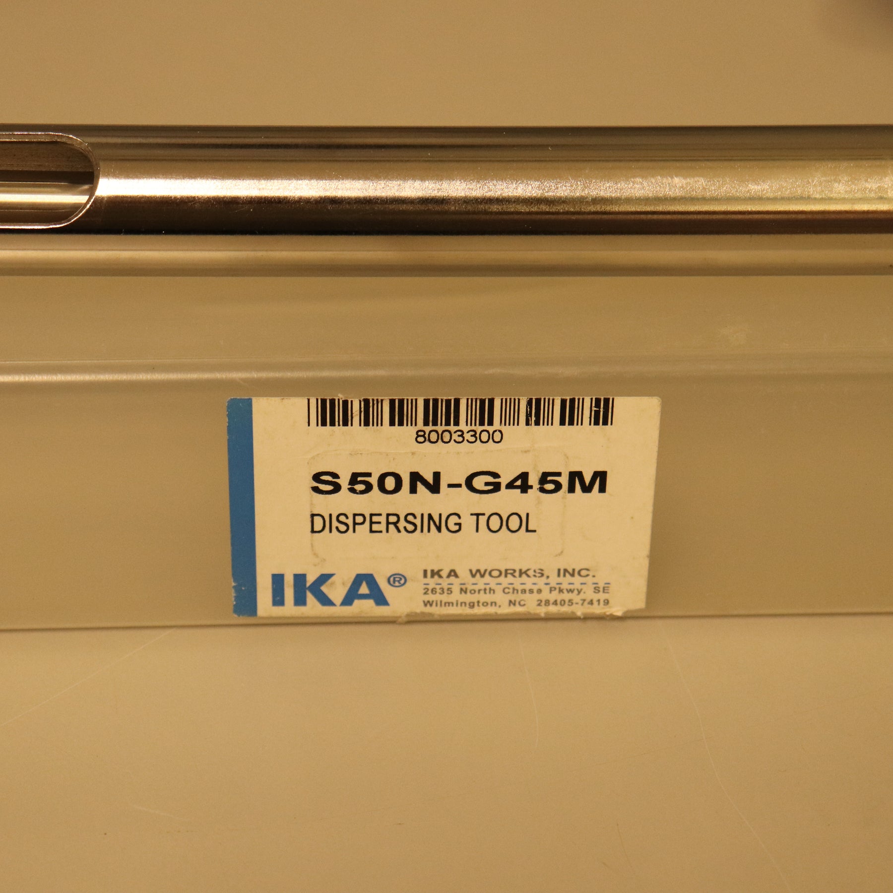 Ika Ultra Turrax T50 B S1 Basic Homogenizer w/ Stand & S50N-G45M Dispersing Element