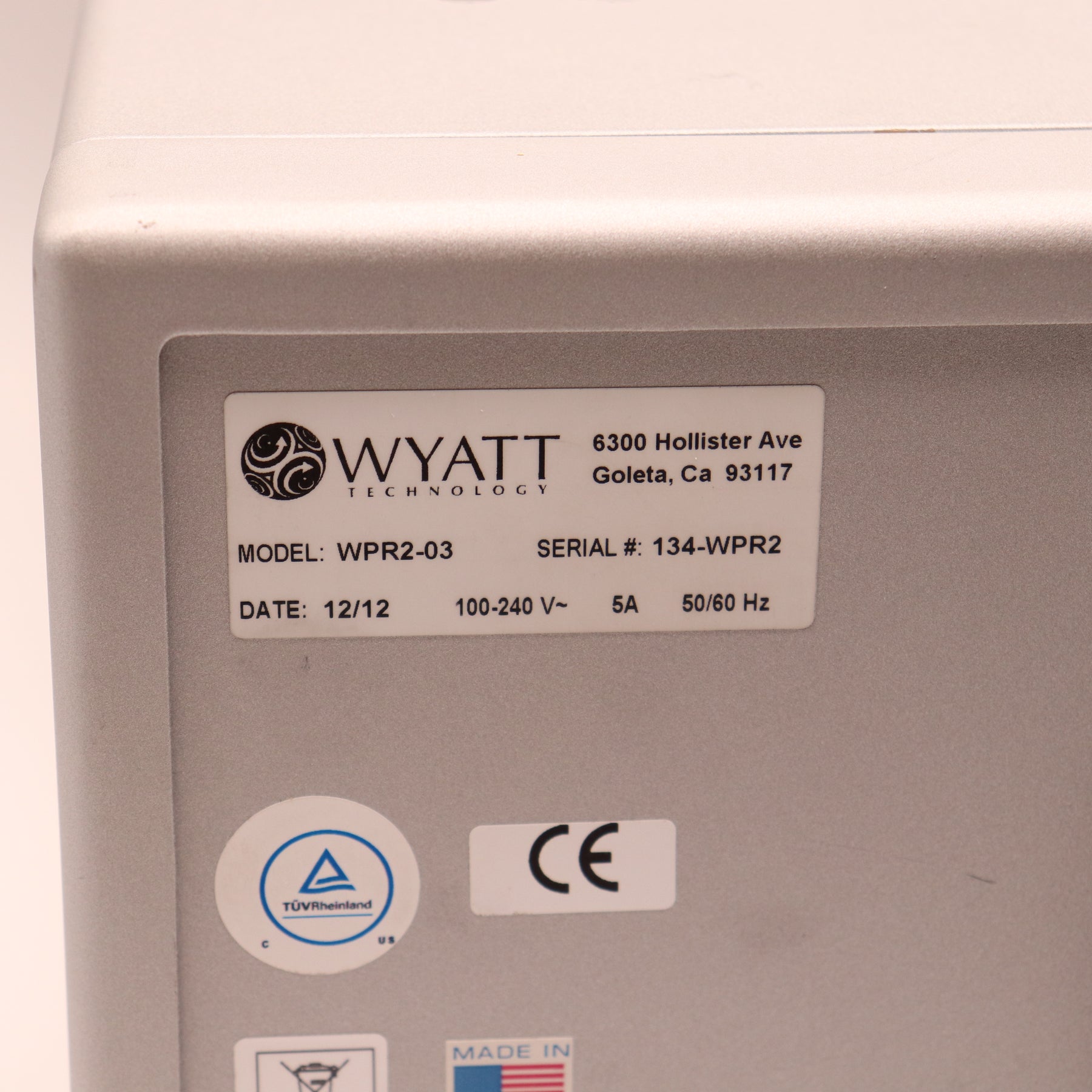 Wyatt DLS Dynamic Light Scattering DynaPro PlateReader II WPR2-03 w/ PC