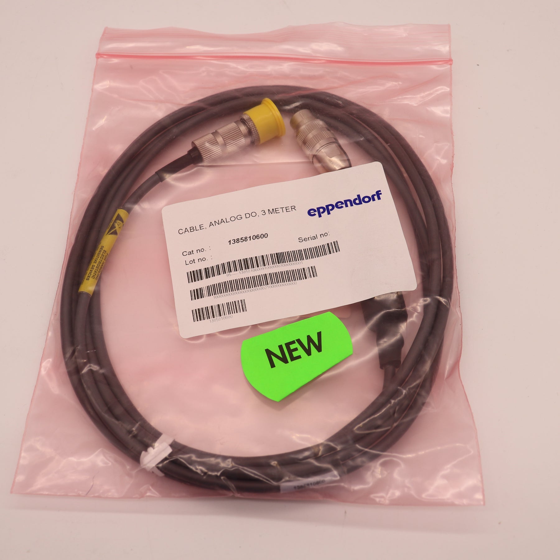 Eppendorf Analog DO Cable 3 Meters 1385810600